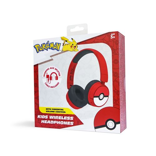 Jeu éducatif et électronique Otl Pokemon Pokeball Kids Wireless Headphones