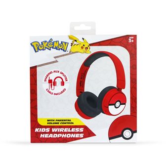 Jeu éducatif et électronique Otl Pokemon Pokeball Kids Wireless Headphones