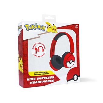 Jeu éducatif et électronique Otl Pokemon Pokeball Kids Wireless Headphones