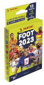 Pack de 13 pochettes à collectioner avec 1 offerte Panini Foot 2023