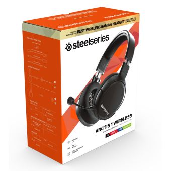 Casque Gaming Sans fil Arctis 1 Noir Multiplateforme