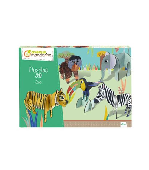 Puzzle Circus Avenue Mandarine Drôle de Zoo