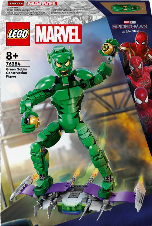 LEGO® Marvel 76284 Figurine du Bouffon Vert à Construire