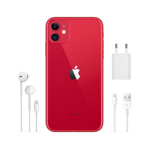 Apple iPhone 11 - (PRODUCT) RED - 4G Smartphone - Dual-SIM