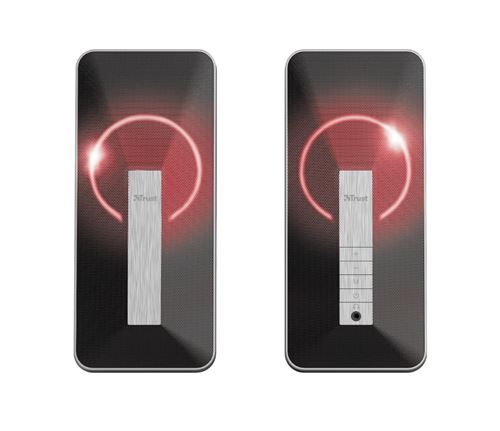 Trust Arva - Luidsprekers - voor PC - draadloos - Bluetooth - 10 Watt (Totaal)