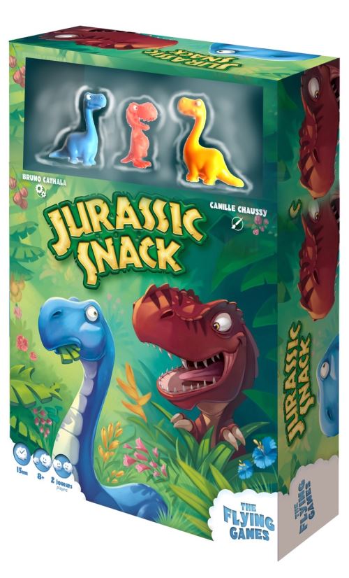 Jeu De Société The Flying Games Jurassik Snack New