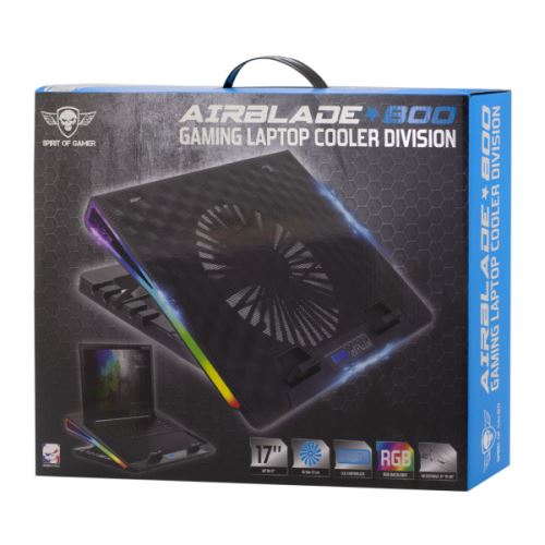 Spirit of Gamer Airblade 700 RGB - Ventola PC portatile - Garanzia