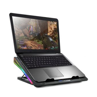 Refroidisseur Spirit Of Gamer AirBlade 800 RGB pour PC portable jusqu'à 17"