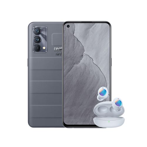 Pack Smartphone Realme GT Master 6,43 256 Go Double SIM Gris + Ecouteurs sans fil Bluetooth Realme B