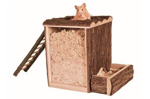 Comparer les prix de Natural Living Tour De Jeu Et Terrier, 25 × 24 × 20 Cm - Mon Animalerie