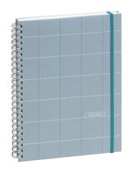 Agenda scolaire semainier Exacompta 2023 2024 20W Casual Bleu Clair