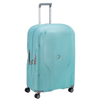 Valise extensible à 4 roues Delsey Clavel Taille L 76 cm Gris Bleu