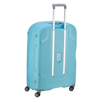 Valise extensible à 4 roues Delsey Clavel Taille L 76 cm Gris Bleu