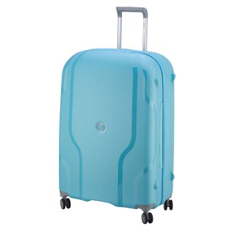 Valise extensible à 4 roues Delsey Clavel Taille L 76 cm Gris Bleu