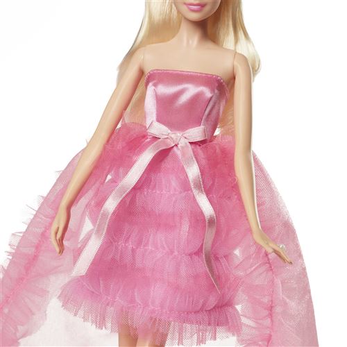 Barbie Joyeux Anniversaire avec accessoires au meilleur prix sur