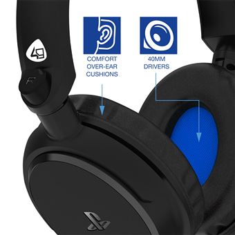 Casque Gaming filaire pour PS4 Stealth PRO4 50S Noir