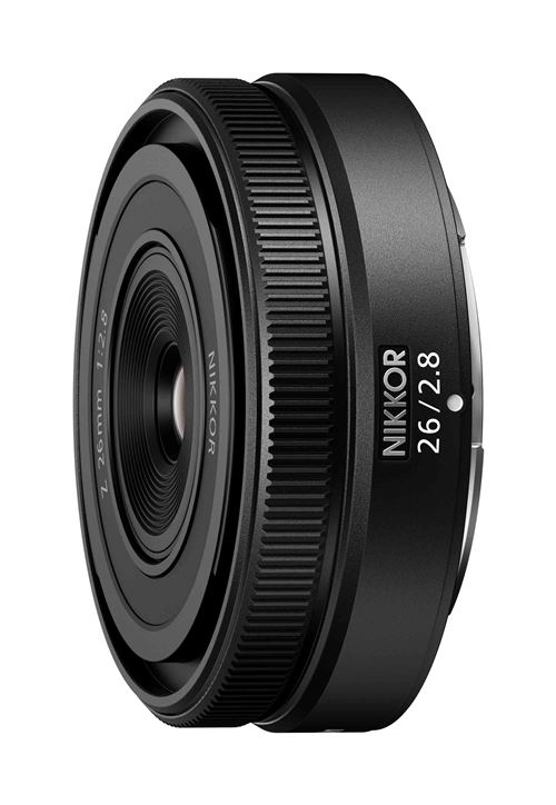 Objectif hybride Nikon Z 26mm f/2.8 Pancake Noir