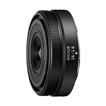 Objectif hybride Nikon Z 26mm Pancake Noir Focale fixe