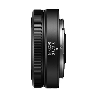 Objectif hybride Nikon Z 26mm Pancake Noir Focale fixe