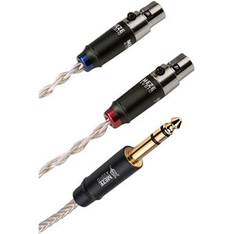 Câble asymétrique Meze audio mini XLR à 6,35 mm Argent - 1