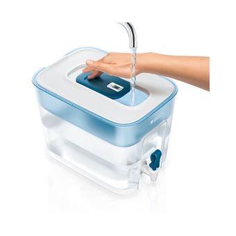 Distributeur d’eau Brita Flow avec 1 cartouche Maxtra Pro 1051126 Bleu