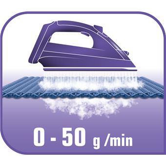 Fer à repasser Calor TurboPro FV5607C0 2600 W Orange et Blanc