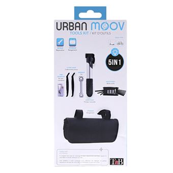 Kit d'outils pour vélo ou trottinette T'n'b Urban Moov Noir