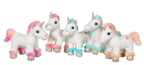 Peluche Gipsy Licabella Licorne Féerique Sonore 22 cm Modèle aléatoire