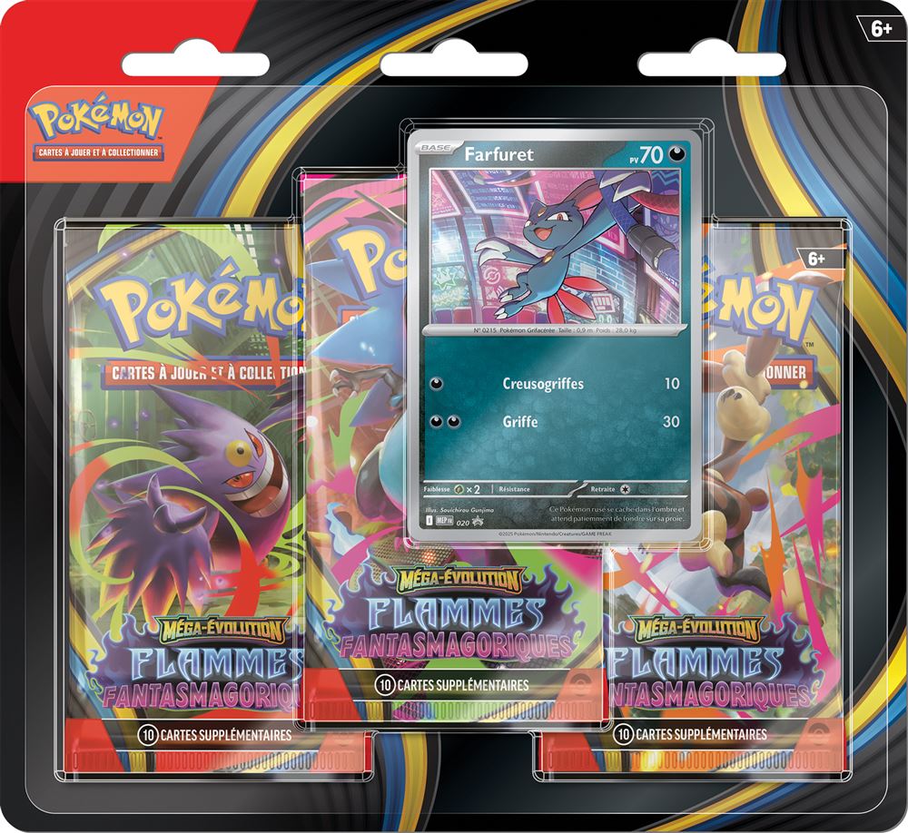Carte à collectionner Pokémon EV12 Pack 3 boosters