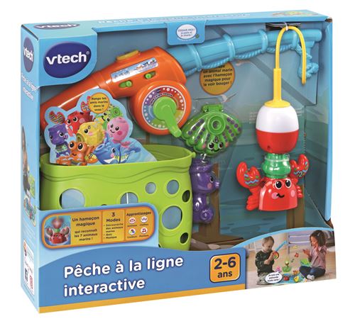 Jeu Pour Enfants Pêche À La Ligne Interactive Vtech 80-530505 - imychic