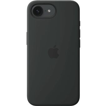 Apple - Hintere Abdeckung für Mobiltelefon - Silikon - Schwarz - für iPhone 16e - 1
