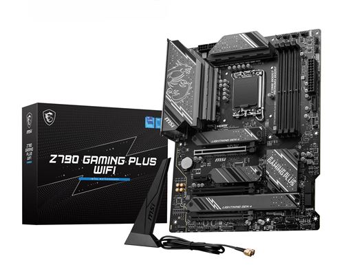 Carte mère MSI Z790 GAMING PLUS WIFI ATX Socket LGA1700 Chipset Intel Z790