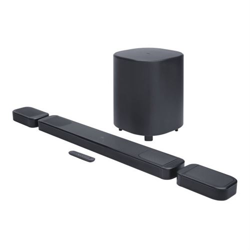JBL Bar 1000 M2, Barre De Son 7.1.4 Canaux avec Haut-Parleurs Surround Detachables, Dolby Atmos et Dts:X
