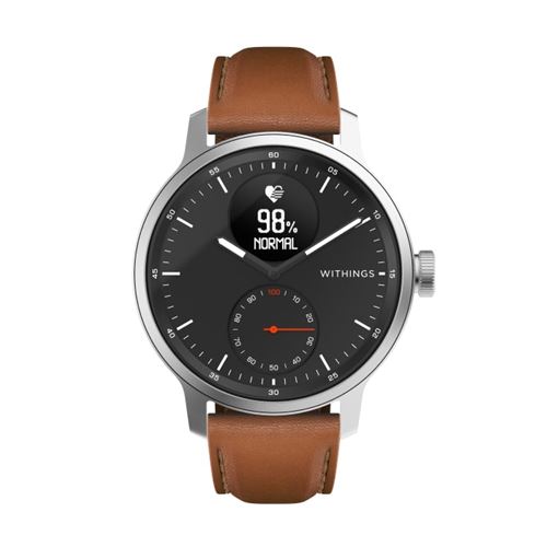 Pack Premium Montre connectée Withings Scanwatch 42mm Noir