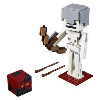 21150 Squelette Minecraft BigFig avec un cube de magma, LEGO(r) Minecraft(tm)