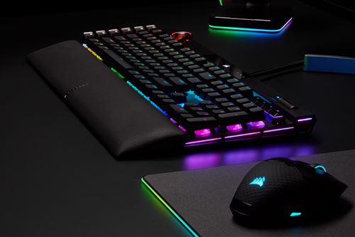 ULEIVA Pieds De Rechange Noir Pour Clavier Corsair K100 AIR RGB - Lot De 2