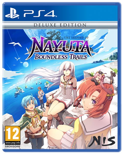Pochette avant du jeu The Legend of Nayuta: Boundless Trails PS4