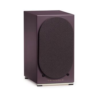 Enceinte connectée HIFI Triangle AIO Twin Aubergine Vendue à la paire