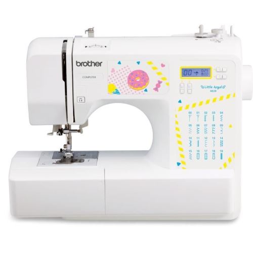 Elektronische naaimachine voor jonge creatievelingen Brother KE20 Little Angel Wit