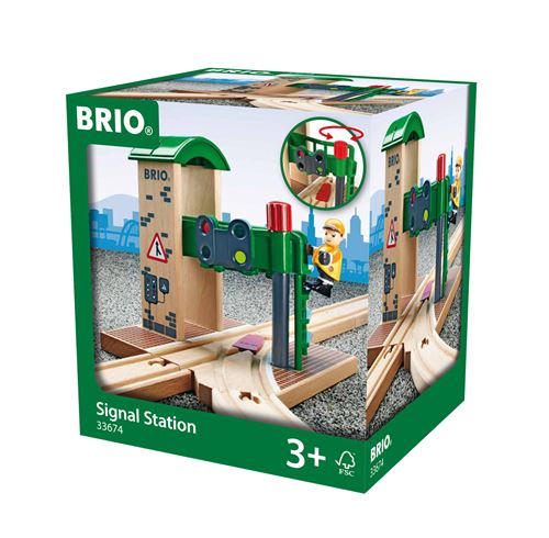 BRIO STATION DE CONTRëLE ET D'AIGUILLAGE