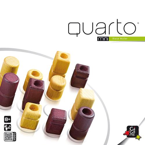 Jeu de Réflexion Gigamic Quarto Mini – Jeu de Stratégie Idéal pour les Voyages - vue 3