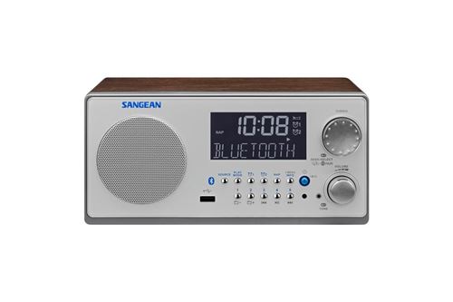Radio Sangean WR-22 Bluetooth , Noyer Foncé