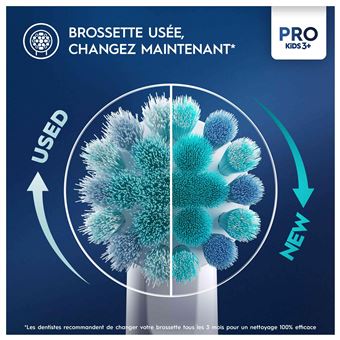 Brosse à dents électrique Oral-B Pro Kids Spiderman