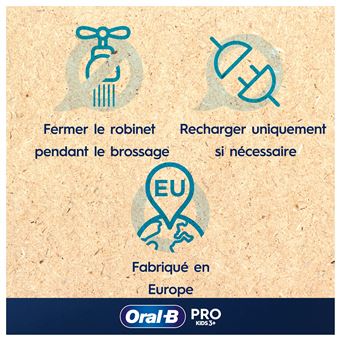 Brosse à dents électrique Oral-B Pro Kids Spiderman