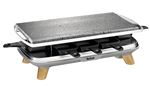 Pierre à griller Tefal Raclette Pierrade Gourmet PR620D12 1350 W Gris