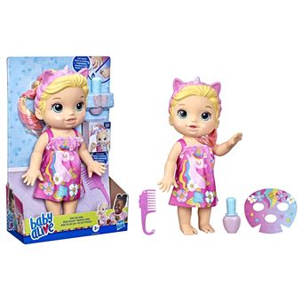 Poupon Hasbro Baby Alive Bébé beauté cheveux blonds Licorne