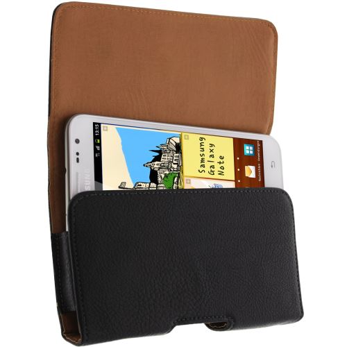 Étui ceinture Universel Smartphone 5.1'' à 5.5'' Passant Ceinture + Clip Noir
