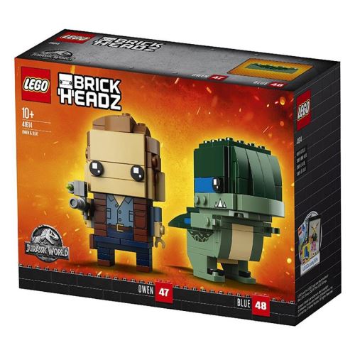 LEGO® Brickheadz 41614 Jurassic World Owen et Blue