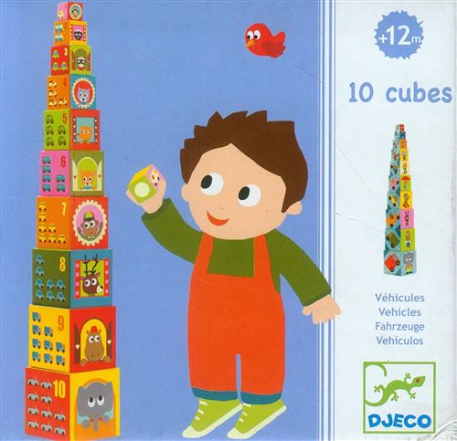 Cubes Véhicules Djeco