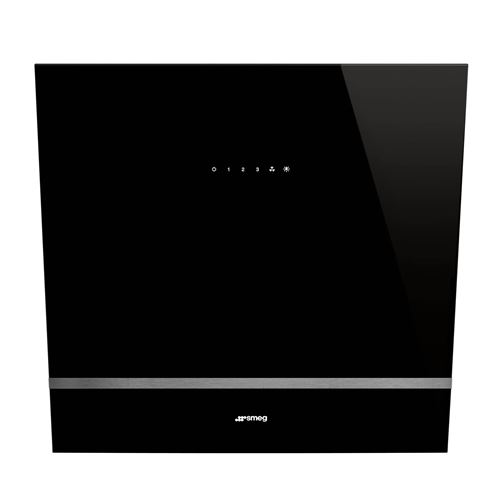 Hotte décorative murale Smeg KV26N 2 W Noir